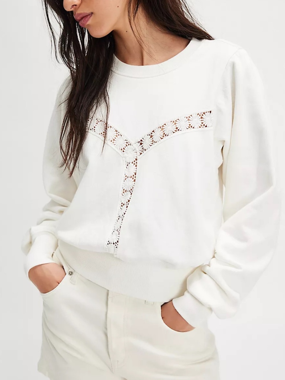 Free People Sweet Nashville Sweatshirt | L